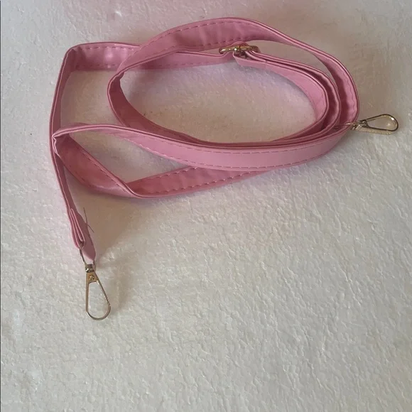 Barbie Pink Clear Tote Gold Hardware transparent nwts - Picture 10 of 12